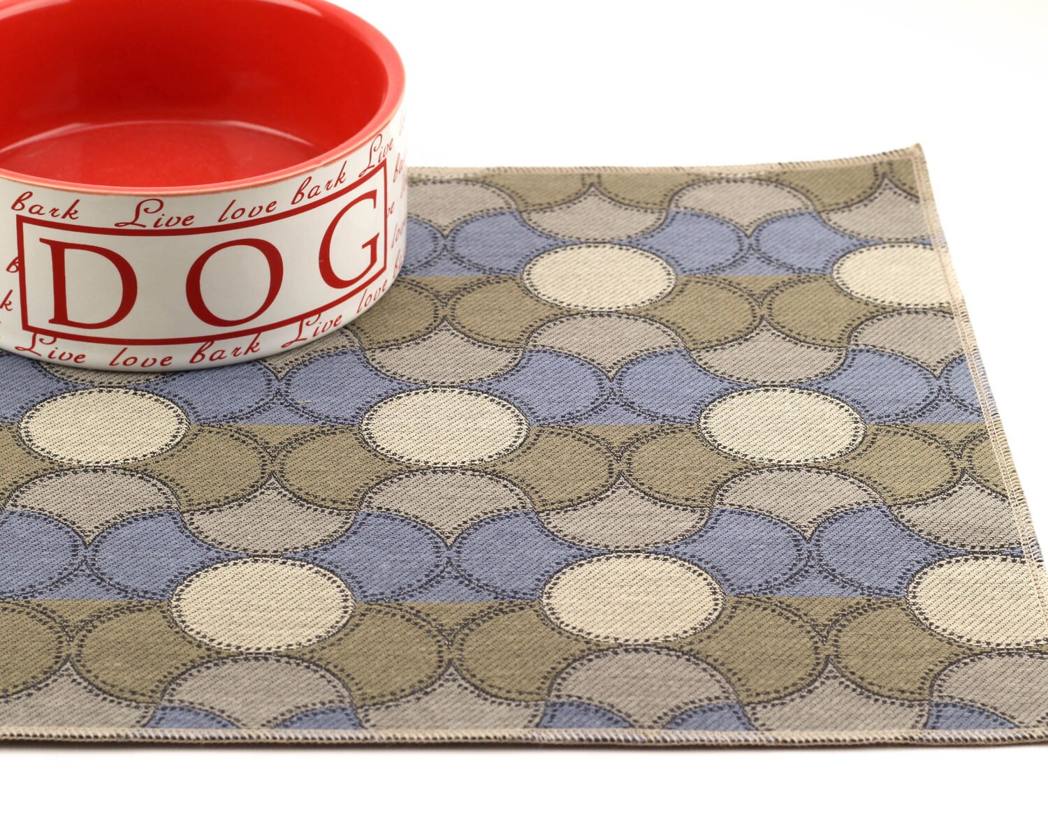 Dog Food Mat Choose Your Size Waterproof Pet Mat Non Skid Etsy