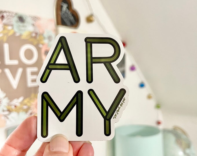 Army sticker or magnet