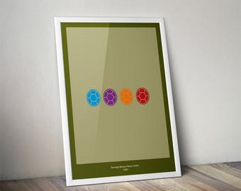 Teenage Mutant Ninja Turtles - Minimal Movies Poster