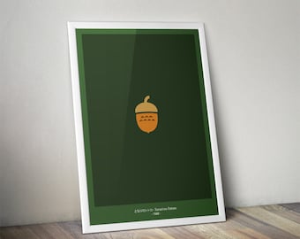 Totoro - Minimal Movies Poster