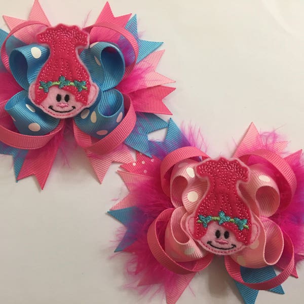 Troll Loopy Hairbow - Girls Hairbows -