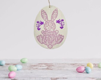 Happy Easter Egg  Wall Hanging