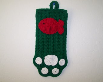 Cat Christmas Stocking