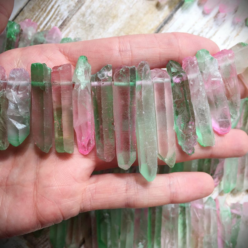Aura Quartz Beads