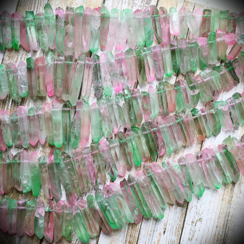 Aura Quartz Beads