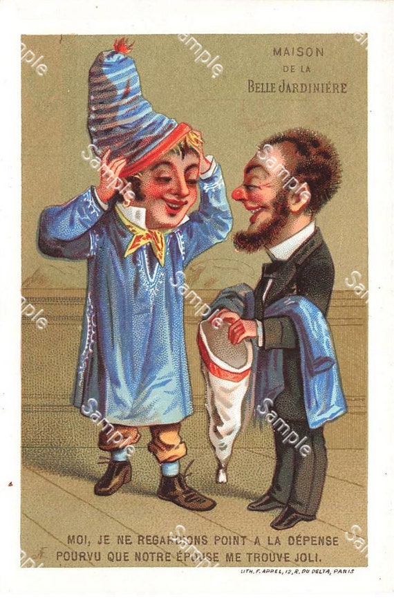 Rare  Victorian Trade card Tailer