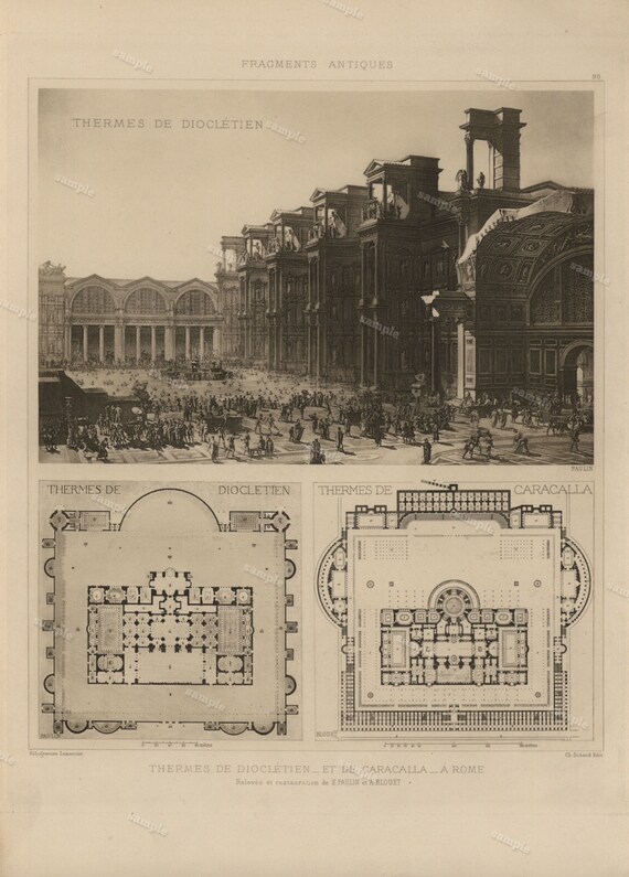 Hector D'Espouy Fragments d'architecture antique