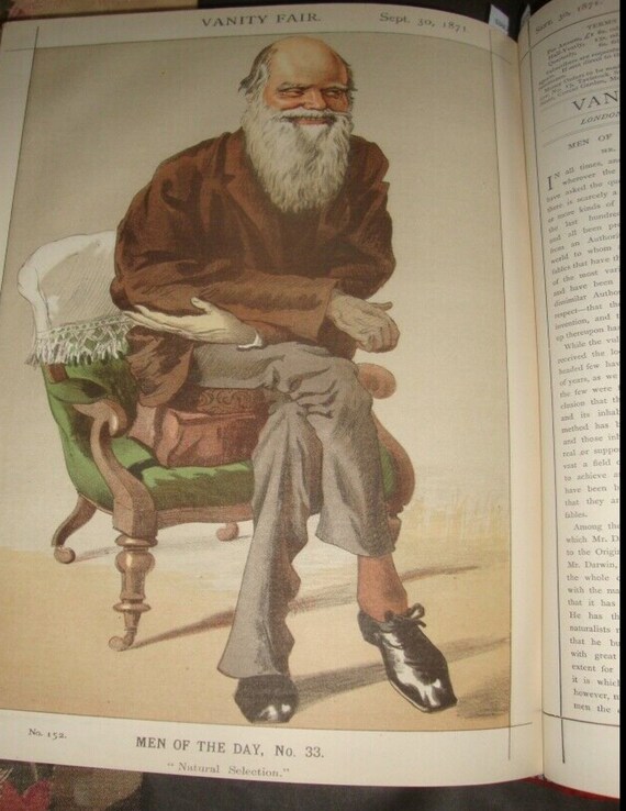 Unique Rare Complete Spy Vanity Fair  Volume Circa 1869 included 153 Colored Portrait Plates