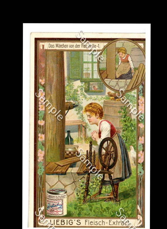 Victorian Trade card  victorian girl Img0005