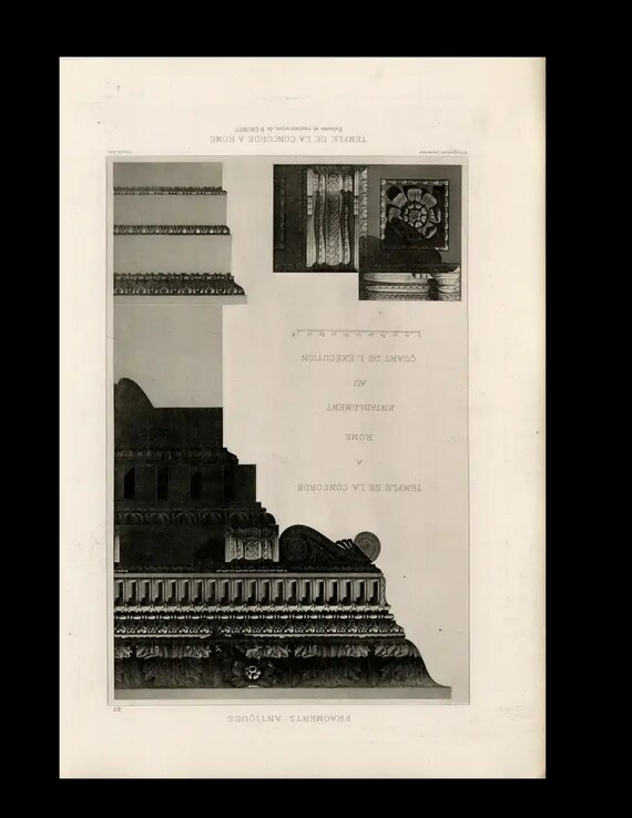 Hector D'Espouy Fragments d'architecture antique