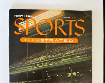 SPORTS ILLUSTRATED 1954 First Issue with all Collectable Baseball Cards