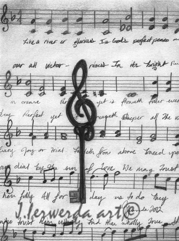 Impresión de dibujo de lápiz Habla música Día 336 - Etsy México Impresión de dibujo de lápiz Habla música Día 336 - Etsy México