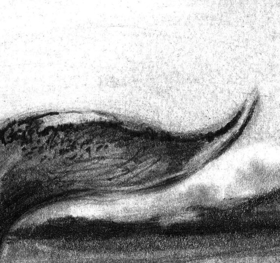 Pencil Drawing Print Friends From The Deep Day 2 Etsy