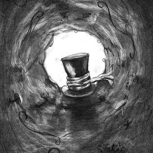 Pencil Drawing Print - To Wonderland - Day 272