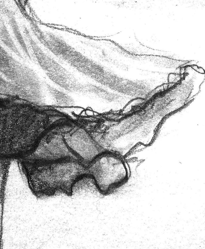 Pencil drawing print Growing Into Hope Day 199 image 3