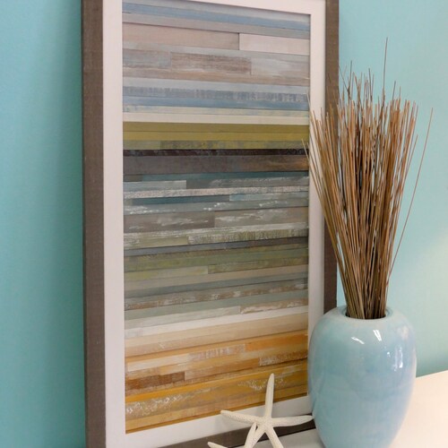 Waves Ocean Wood Wall Art Pashmanna 3D Wood Art Etsy