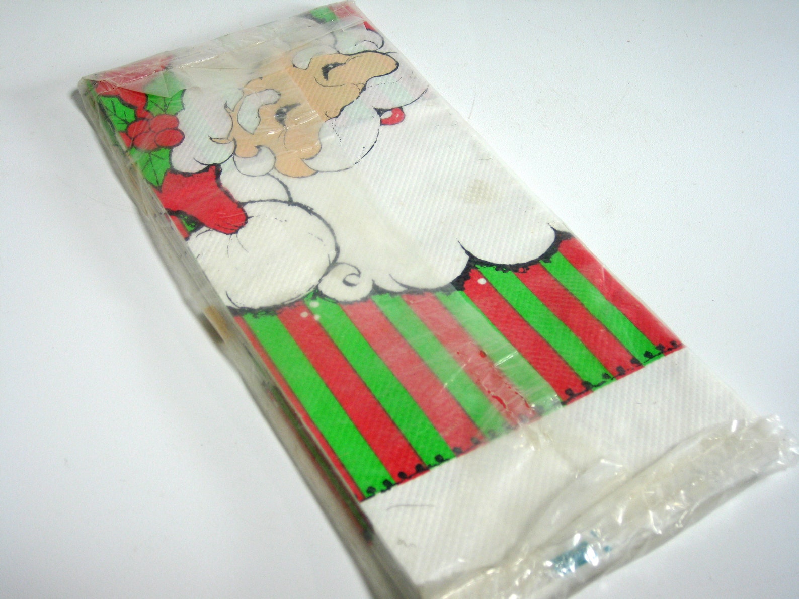Vintage House of Paper Santa Table Cover American Etsy