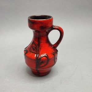 small German vase by Ilkra Edelkeramik  - vintage Fat Lava - retro - seventies - WGP