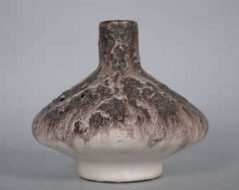 Fat Lava  Ufo Shaped German pottery  vase   by Otto Keramik