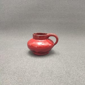 Red  German  studio pottery by Hartwig Heyne (Hoy) - Germany WGP Vintage