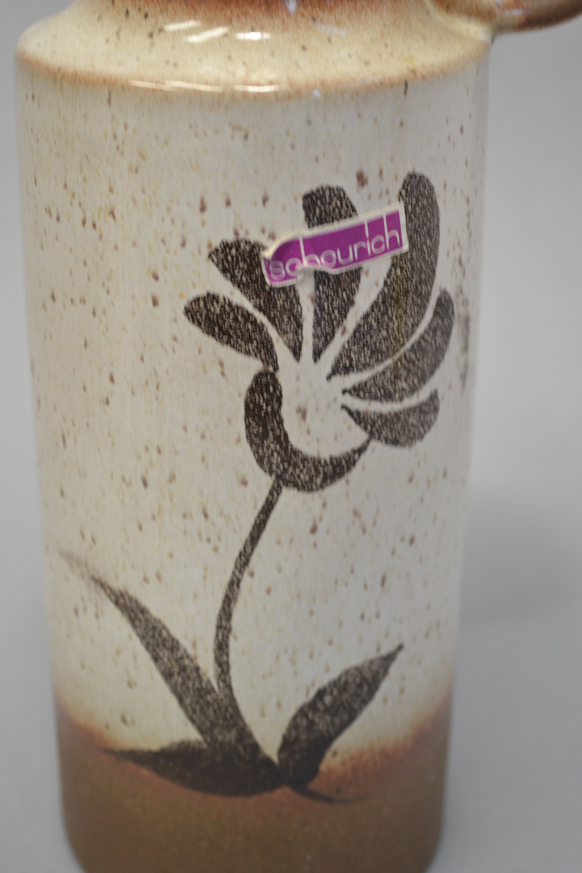 Scheurich Fat Lava West German Pottery Vase 401-28 . - WGP Vintage