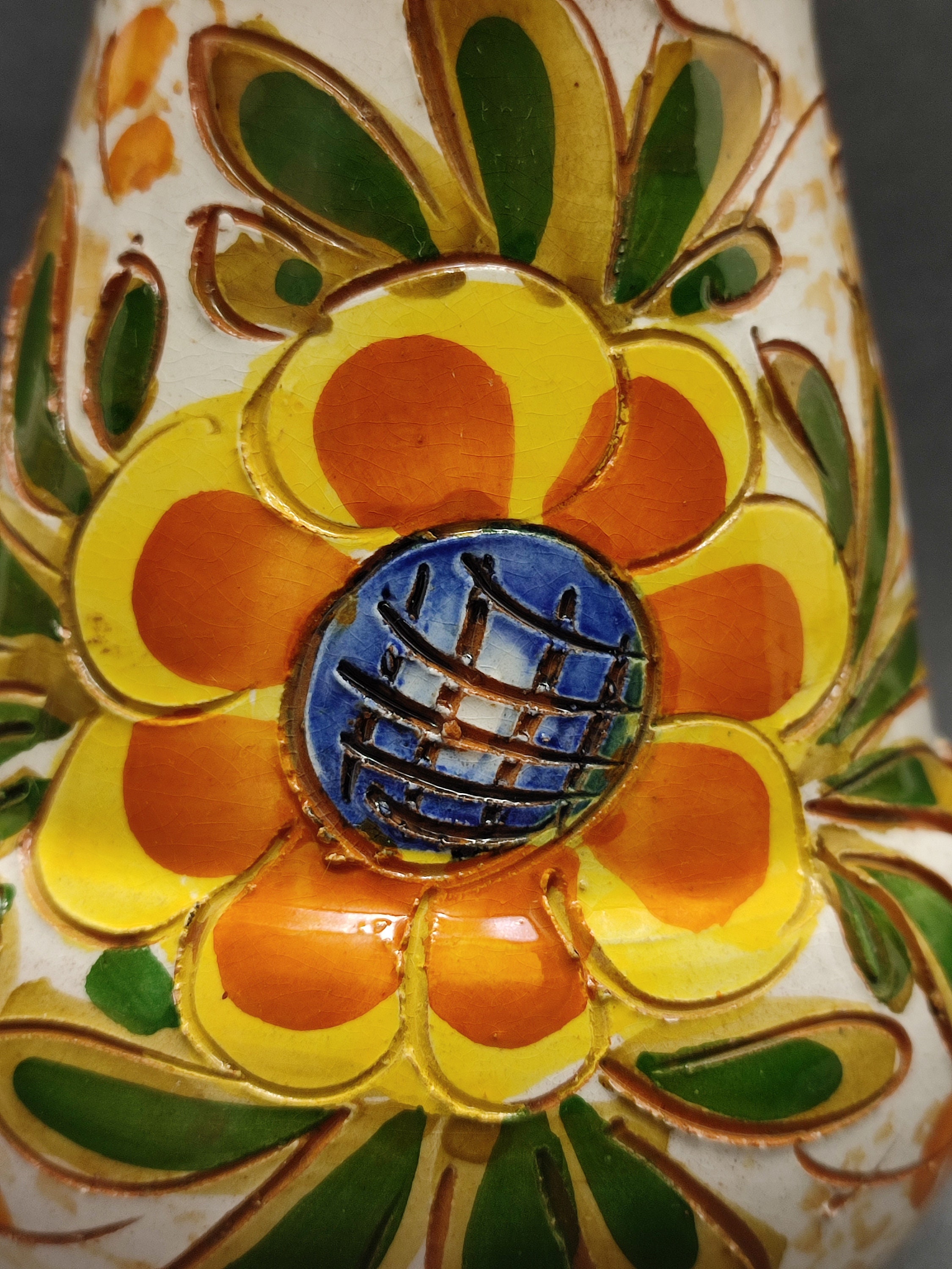 イタリア製陶器の花瓶 - イタリア製陶器 - ヴィンテージ - Etsy 日本