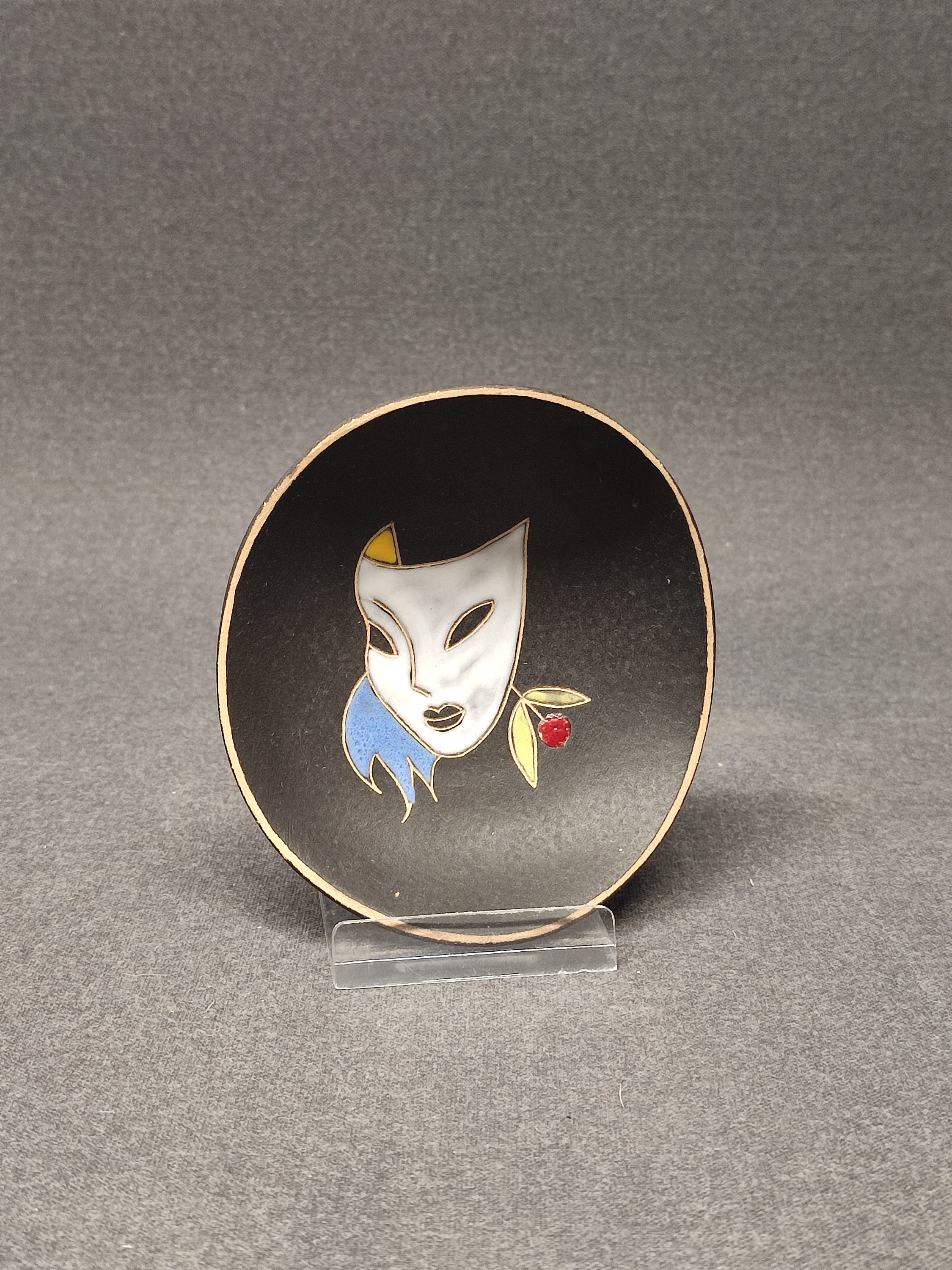 工芸品 Vintage Ruscha Fat Lava Wall Plate Ruscha Keramik Pottery Fat Lava Wall Plate Germany Modernist