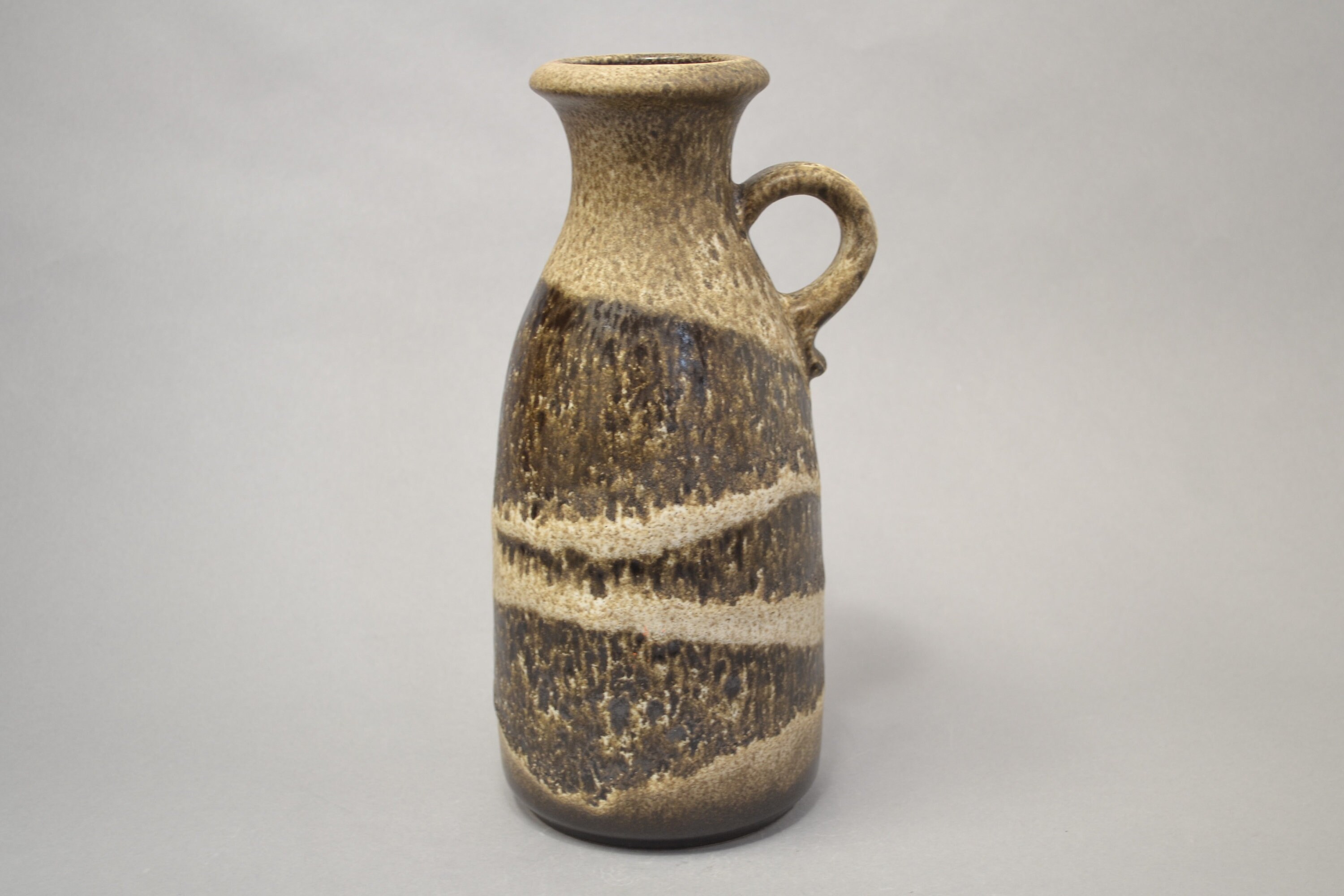 Scheurich Fat Lava West German Pottery Vase 493-27 . - WGP