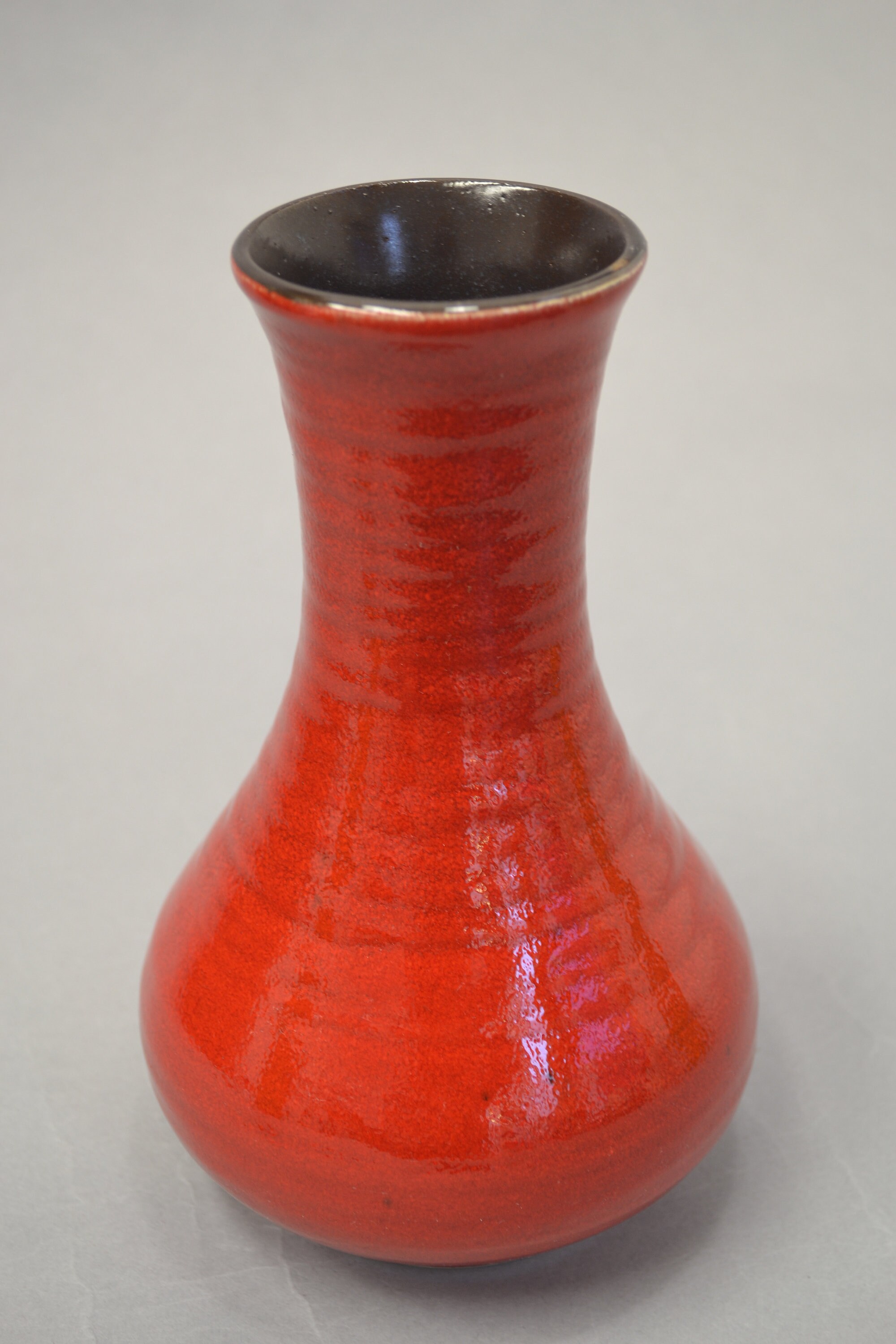 Retro West German Bay Keramik Vase - Red - 740 20 - WGP Vintage - Etsy