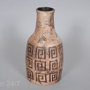 Ceramano  West German pottery vase - decor Minos - 117
