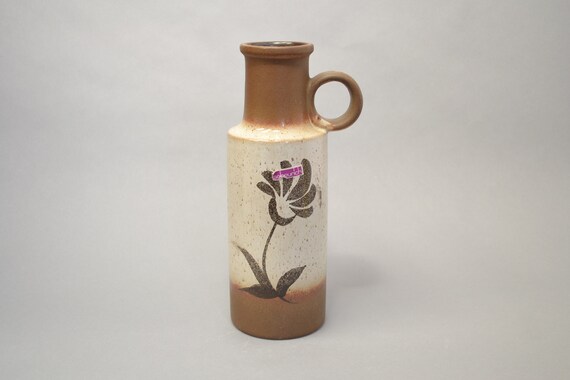 Scheurich Fat Lava West German Pottery Vase 401-28 . - WGP Vintage