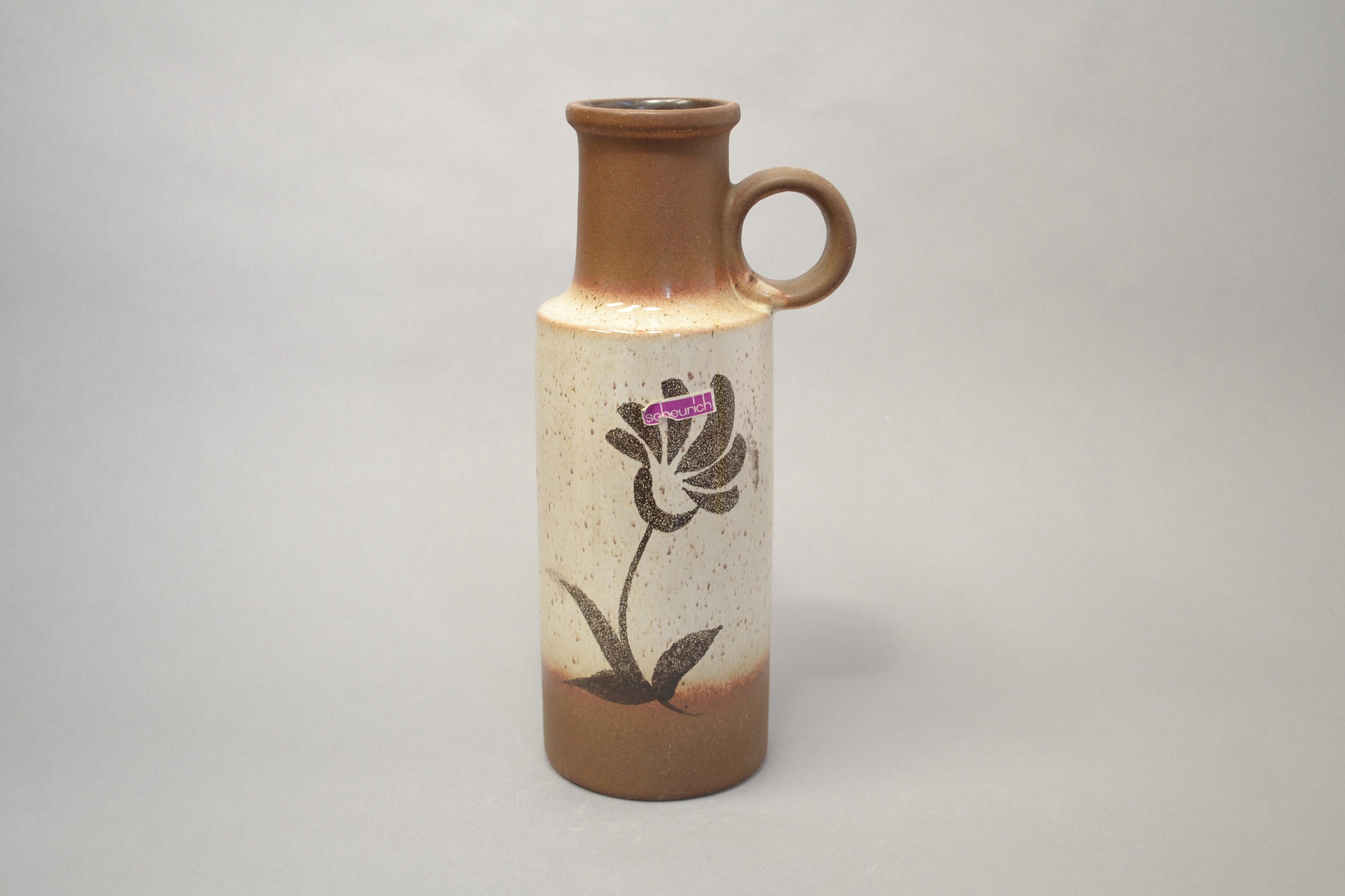 西ドイツ製ヴィンテージ 花瓶 Scheurich 401-28 Fat Lava Scheurich Fat Lava West German Pottery Vase 401-28 . - WGP Vintage