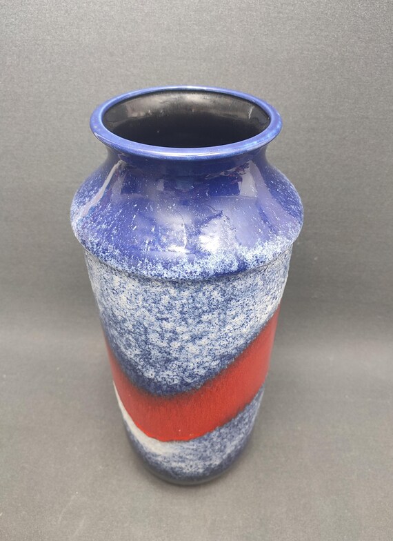 Dumler & Breiden Vase - No. 19/45 West German Fat Lava Vintage XXL