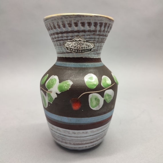 West German Fifties Bay Keramik Vase - 581-14 - Etsy Denmark