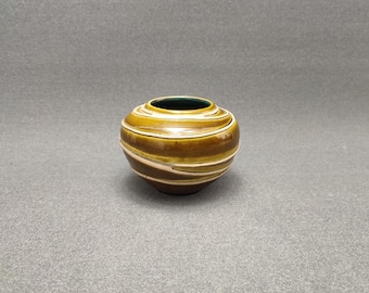 small German vase by Ilkra Edelkeramik  - vintage Fat Lava - retro - seventies - WGP