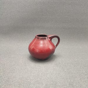 Red  German  studio pottery by Hartwig Heyne (Hoy)