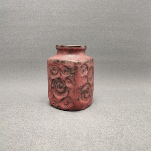 Scheurich 282-15 vase - decor &quot;Jura&quot;  vintage retro WGP Fat Lava