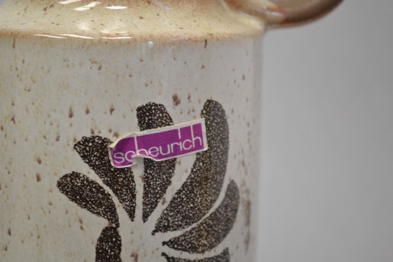 Scheurich Fat Lava West German Pottery Vase 401-28 . - WGP Vintage