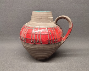 Carstens Tönnieshof   - 698-23  red/brown Fat Lava vase
