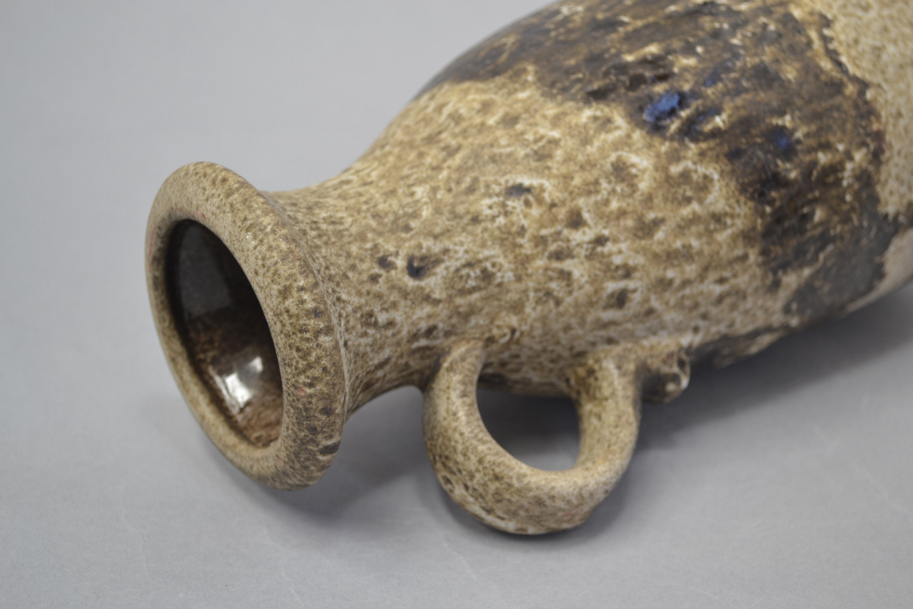 Scheurich Fat Lava West German Pottery Vase 493-27 . - WGP Vintage