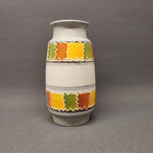 Scheurich West German Pottery vase 522-25- vintage Germany Retro WGP