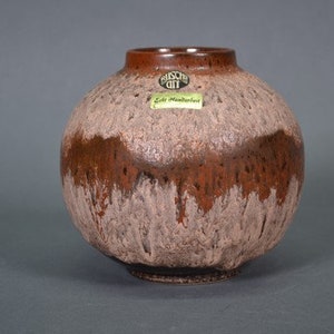Ruscha Art  West Germany ceramic  vase 802 - WGP - Fat Lava