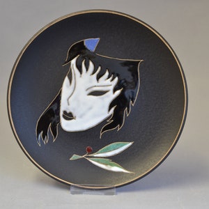 West German Fat Lava  wallplate  by Ruscha - Maske - platte - Vintage - Mid Century Design - WGP - Retro