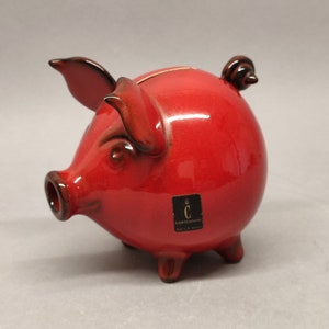 Cortendorf pig money box vintage West German