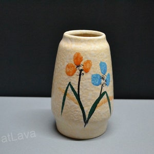 West German fifties Bay keramik vase -  657-14