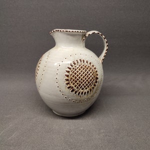 スタジオ陶器の花瓶 作者不明 - WGP ヴィンテージ レトロ デザイン