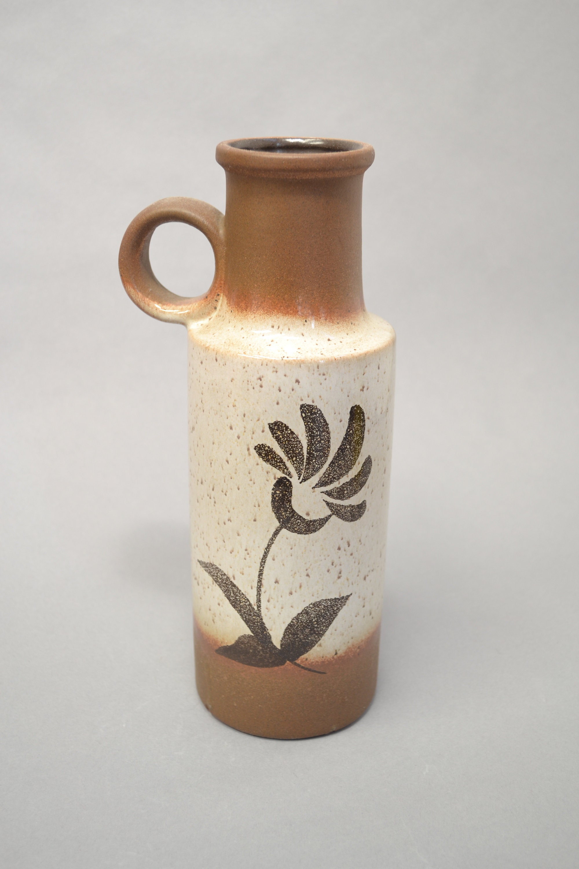 Scheurich Fat Lava West German Pottery Vase 401-28 . - WGP Vintage
