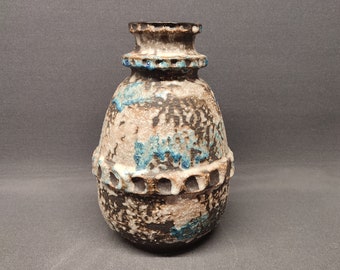 ヴィンテージの西ドイツの Fat Lava 花瓶。 Carstens Tonnieshof