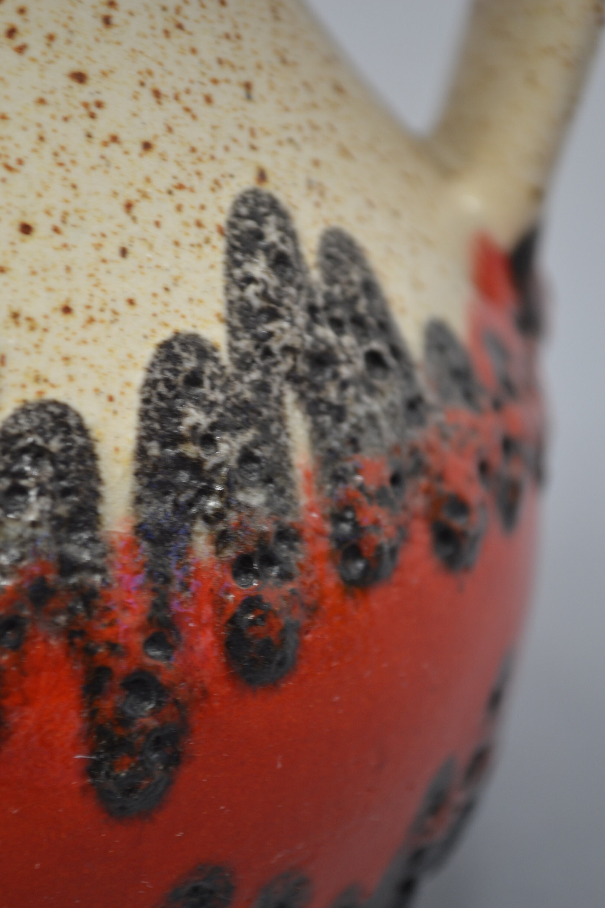 Retro West German Bay Keramik Vase - Fat Lava Decor 71 17 Retro West German Bay Keramik Vase - Fat Lava Decor 71 17