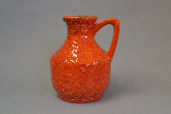 Retro West German Bay Keramik Vase - Fat Lava 215-17 - WGP Vintage